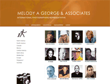 Tablet Screenshot of melodygeorge.com